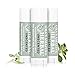 Unscented Lip Balm, Herbal Healing Lip Balm, Balm for Perioral Dermatitis, Very Dry Lips, Natural Fragrance Free Beeswax (Unscented Pack of 3)