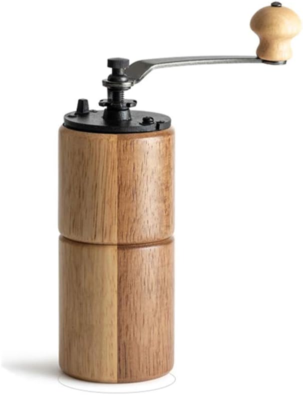 Moulin à café Manuel en Bois Massif Moulin à café Conique à la Main pour la préparation de