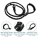 UEETEK Dog Slip Leash Reflective Durable Training Rope Sponge Handle Control P-Leash for Running Walking Hiking