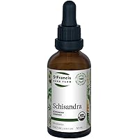 ST FRANCIS HERB FARM Schisandra (50ml) First-Rate Stress Response Adaptogen for Mental and Physical Health (1 Tincture) Certi