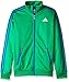adidas Big Boys' Separates Training Track Jacket, Green/Collegiate Royal, Medium/10-12