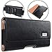 Bomea Holster for iPhone 14 Plus, 14 Pro Max, 13 Pro Max, 12 Pro Max, 11 Pro Max, Xs Max, 8 Plus, Cell Phone Belt Holder Case with Belt Clip Pouch Cover (Fits Large iPhone with Otterbox Commuter Case)