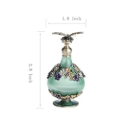 YU FENG Vintage Crystal Perfume Bottles Empty