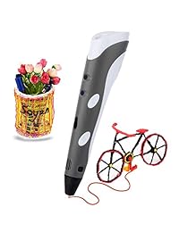 Lápiz 3D Soyan para artes y manualidades, moldeado en 3D, esculpir y garabatear, regalo perfecto para niños, Gris
