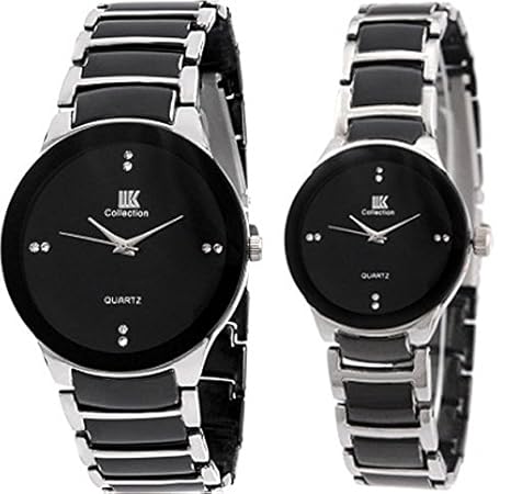 Iik Collection Watches Analogue Black Dial Unisex Watch Iik021M-1001W