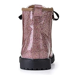 FITORY Girls Glitter Ankle Boots, Lace Up