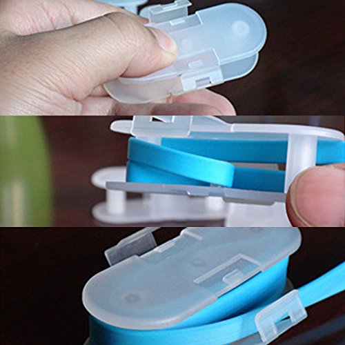Cable Winder for Short Charging Cable Earphone Headphone Cable Management USB Data Cord Organizer [10 Pack] - Thumbnail 2