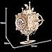 ROKR 3D Assembly Puzzle Build Your Own Wooden Music Box Craft Kits, Brain Teaser Gifts for Kids and Adults (Submarine)