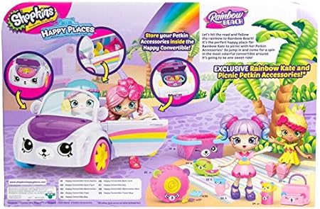 shopkins rainbow convertible