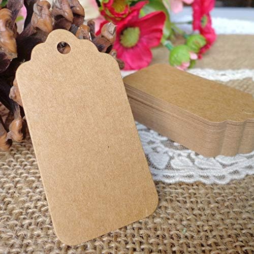 extra large kraft luggage tags