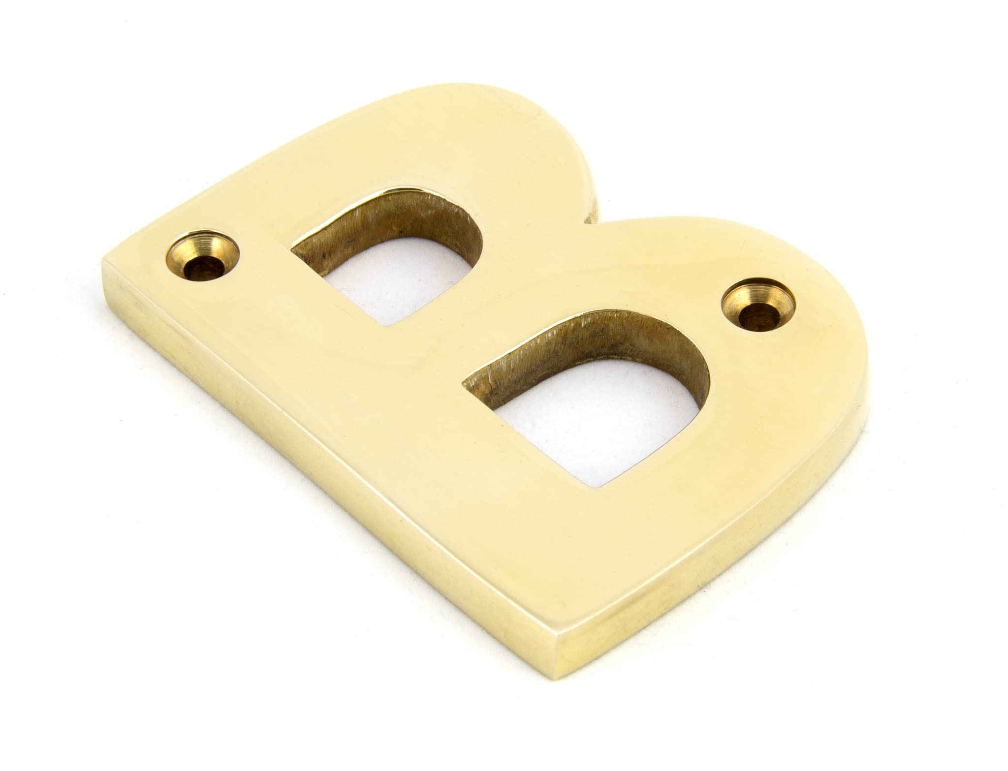 From the Anvil 83801B Letter B-Polished Brass