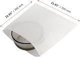 SINJEUN 150pk White Foam Wrap Pouches 12"x12" EPE Cushioning Sheets for Packing view 2