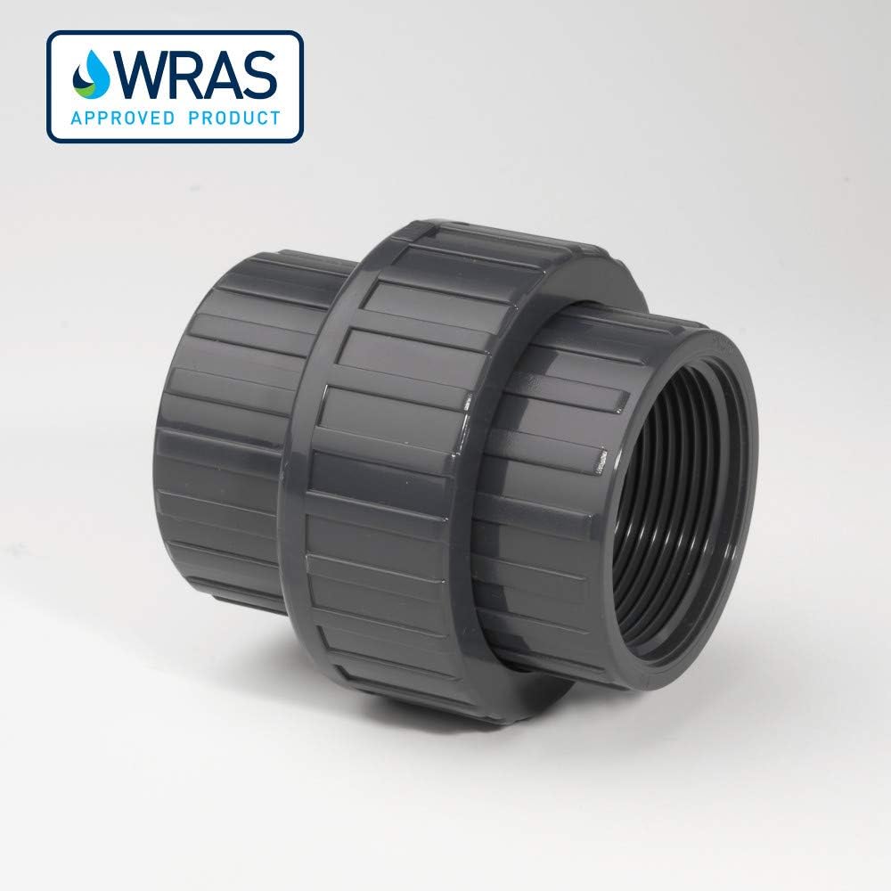 HydroSure PVC-U Union Adaptor - 20mm x 1/2" BSP Female