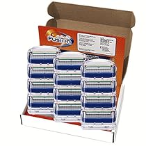 Gillette Fusion Manual Men&rsquo;s Razor Blade Refills, 12 Count, Mens Razors / Blades