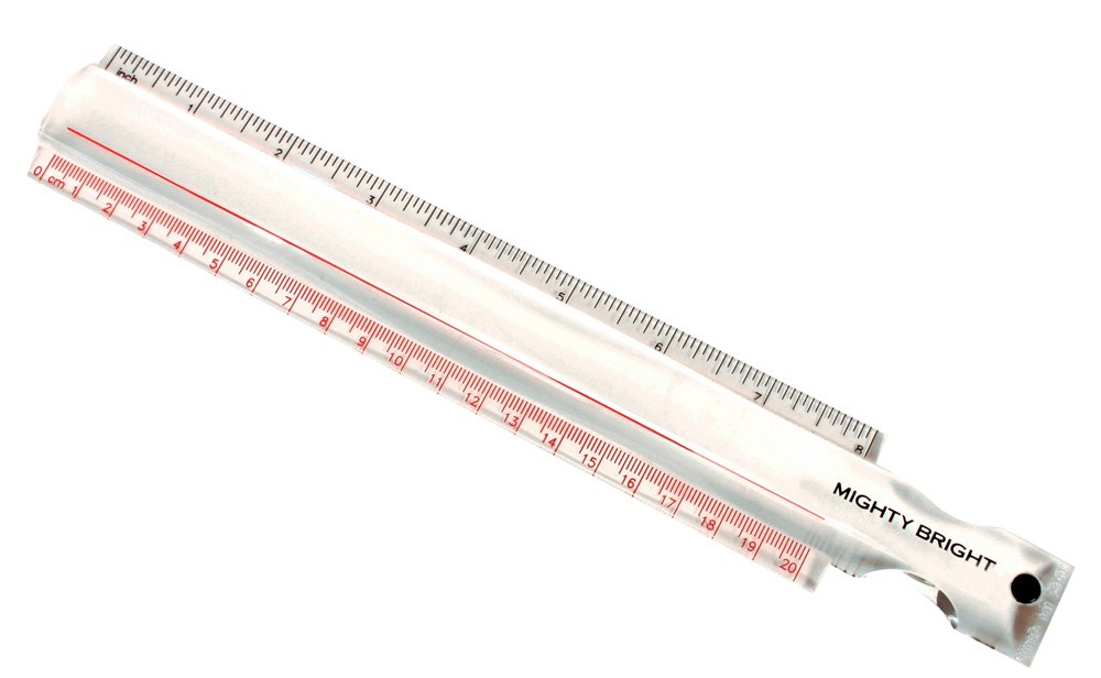Mighty Bright 36801 The Stylist Ruler Magnifier