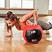 JFIT Wall Ball, Red/Black, 25 LB