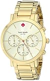 kate spade new york Women's 1YRU0715 Gramercy Grand Gold-Tone Bracelet Watch