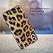 Coolwee for iPhone Xs Case,for iPhone X Leopard Case Slim Matte Leopard Pattern Design for Women Girls Men Rubber Gel Bumper Soft Flexible TPU Case Cover for iPhone Xs (2018)/for iPhone X (2017)