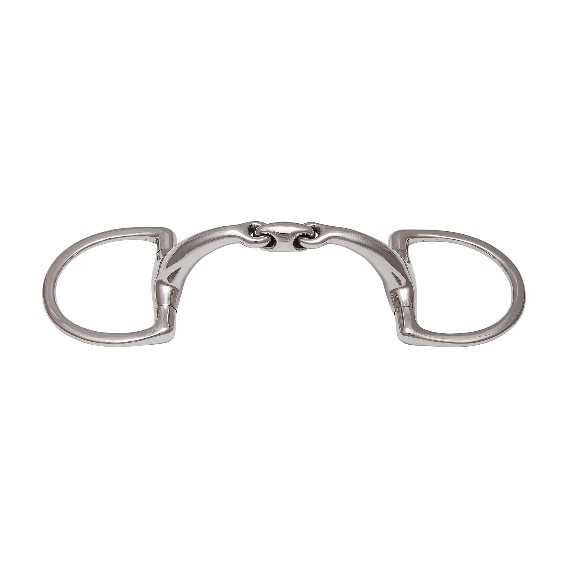 Stübben 2451 Easy Control Anatomic D-Ring Bit double broken - 5"·12,5cm - 16 mm - stainless steel