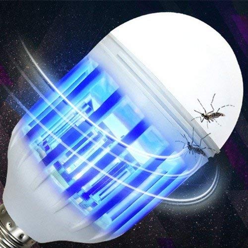Easyflower Novel and Unique Mosquito Repellent Lamp Night Light for Insect Flies Repellent Blue Lighting 110V - Thumbnail 3