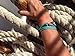 Chasing Fin Adjustable Bracelet 550 Military Paracord with Fish Hook Pendant, Pink Camo
