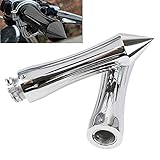 HTTMT TRHB101-1''- Motorcycle Chrome Handle Grips