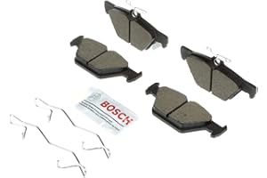 BOSCH BC1808 QuietCast Premium Ceramic Disc Brake Pad Set - Compatible with Select Subaru Ascent, Crosstrek, Forester, Legacy, Outback, WRX; REAR
