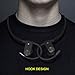 Miger Wireless Headphones Bluetooth Earbuds,IPX7 Waterproof,SweatProof, Secure Fit,Noise Cancelling Earphone with Microphone for Gym, Sports and Running (Black)