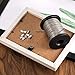 Chengu Vinyl Coated Picture Frame Hanging Wire, Stainless Steel Wire Spool with 20 Pieces Aluminum Crimping Loop Sleeve, Supports up to 110 Lbs (1.5 mm x 98 Feet)