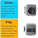 Baonmy Fidget Cube Relieves Stress And Anxiety for Children and Adults (Black)