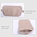Travel Money Belt Waist Wallet RFID Blocking, Anti-Theft Passport Holder, Hidden Waist Stash for Men Women, Khaki (2 Credit Card RFID Blocking Sleeves Bonus)