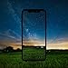 iPhone X Screen Protector, DAUPIN iPhone X Tempered Glass Screen Protector [Scratch Resistant] [Anti-Fingerprint] HD Clear Bubble Free Screen Protector Film for Apple iPhone X(Black 2)