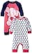 Gerber Baby-Girls Newborn Elephant 2 Pack Coverall, Elephant, 6-9 Months