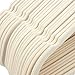 Juvale Ivory Velvet Hangers - Ultra-Thin, Velvet, No Slip, Clothes Hangers for Pants, Blouses, Dresses - 50 Count