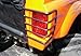 Yamaha UTV Rhino 450 660 700 Rear Tail Light Guards black Set #TLG-Y-RHI-B