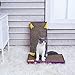 PEEKAB Cat Scratcher Cardboard Wide Scratching Board Reversible Corrugate Cat Scratch Pad with Box Catnip Included Large 3PCS