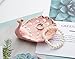Jojuno Peacock Ring Holder Real 24K Gold Plating on The Crown Wings, Jewelry Trinket Holder Home Decoration, Pink Color