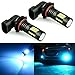 JDM ASTAR Extremely Bright PX Chips 9006 LED Fog Light Bulbs, Ice Blue