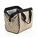 Fit & Fresh Women's Downtown Insulated Lunch Bag with Zipper Closure and Exterior Pocket, Stylish Adult Lunch Box for Work, Cocoa