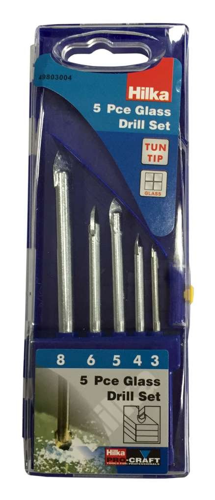 5PC Glass Drill Set PC