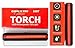 Ultra Bright Bike Light Garrett Pro Torch Tail Light - USB Rechargeable - 168T - LED- Helmet and Frame Adjustable - Safety Red Light - Water Resistant - Mountain and Road Compatible