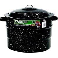 Granite Ware 21.5-Quart Porcelain Canner with Rack
