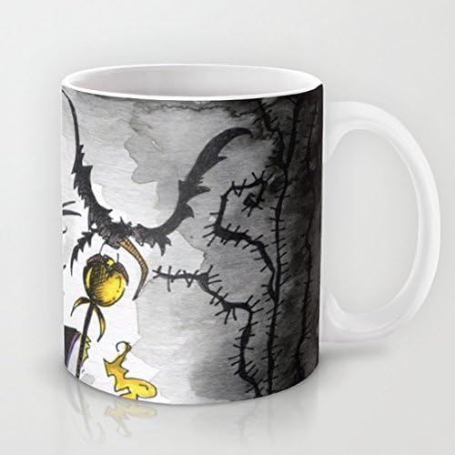 Maleficent Ceramic Teacup Coffee Mug, 11 oz. Unique Christmas Present for Men & Women, Him or Her
