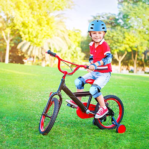 image for KUYOU Helmet and Pads for Kids 3-8 Years Toddler Helmet,Kids Bike Skat