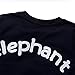 Little Boys 100% Cotton Toddler Clothes Elephant Long Sleeve Sweatshirts Tops Grey 2-3 Years Old