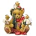 Cherished Teddies Bear SItting w/Holiday Decor