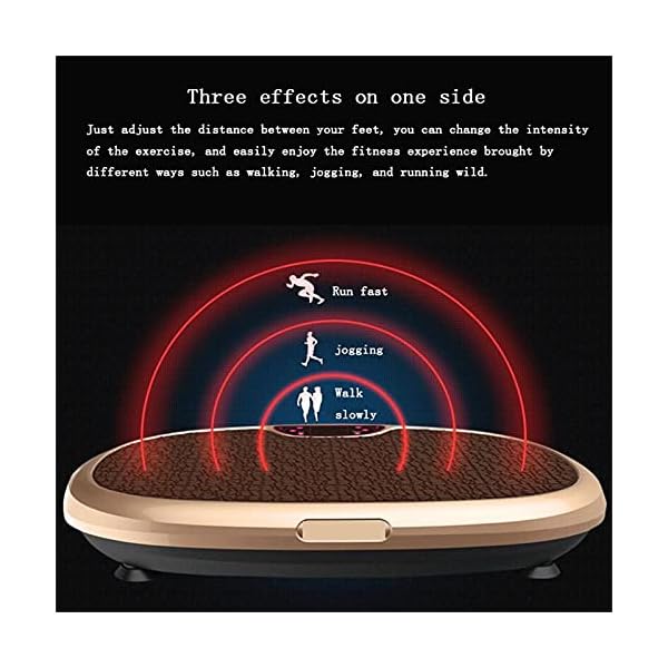 Vibration Exercise Machine, Vibration Plate, 3 Program Modes, 120 Levels, 2 Resistance Bands,remote Control, Vibrating Home Power Plate Fitness Trainer For Weight Loss.