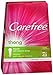 Carefree Thong Pantiliner Unscented 49 Liners per Box, 2 Pack