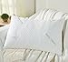 Yuking Home Bed Pillows for Sleeping Neck Pain Relief, Adjustable Loft Microfiber & Latex Pillow for Side Back Stomach Sleeper with Hypoallergenic Removable Bamboo Case (Microfiber & Latex, Queen)