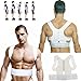 Slimerence Posture Corrector, Posture Shoulder Support Brace Belt Corrector Straighten Back Improve Posture Relieve Back Shoulder Neck Pain Men & Women